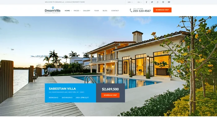 قالب Dreamvilla