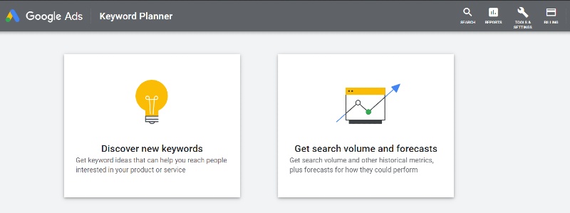 Google Ads Keyword Planner