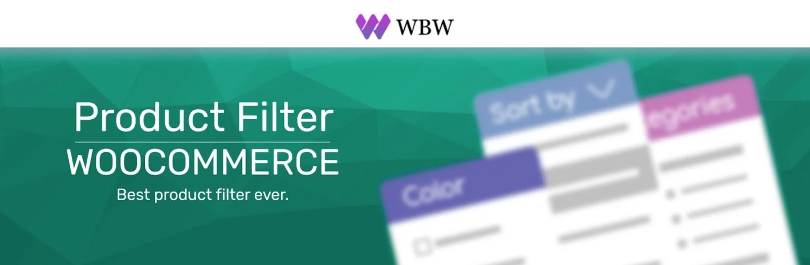 افزونه Product Filter by WBW