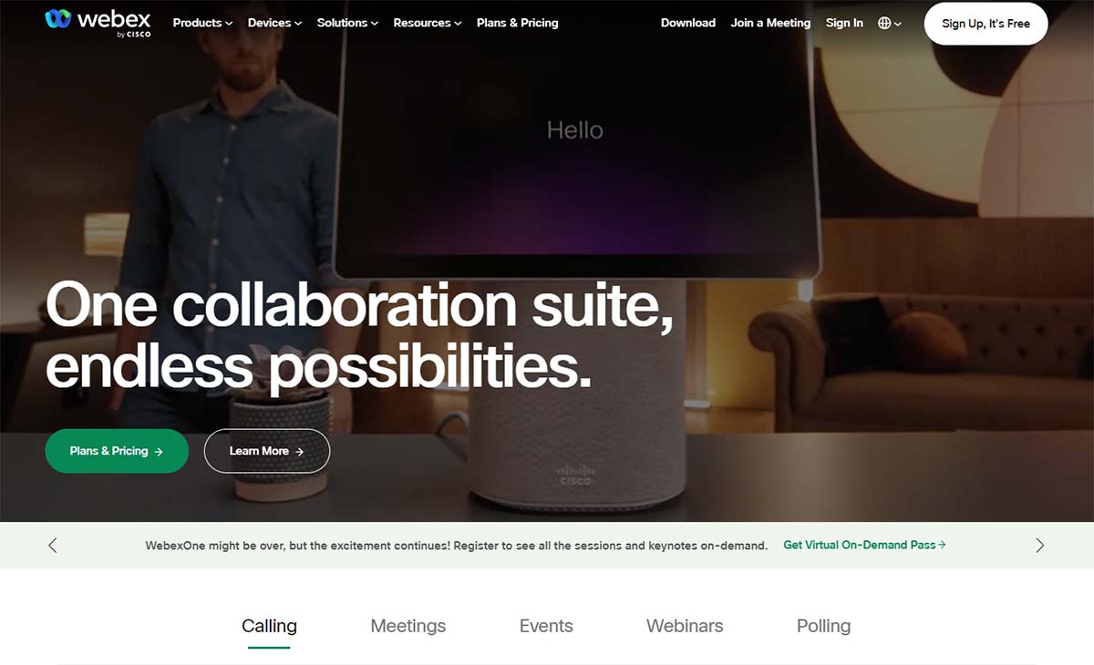 برنامه Webex