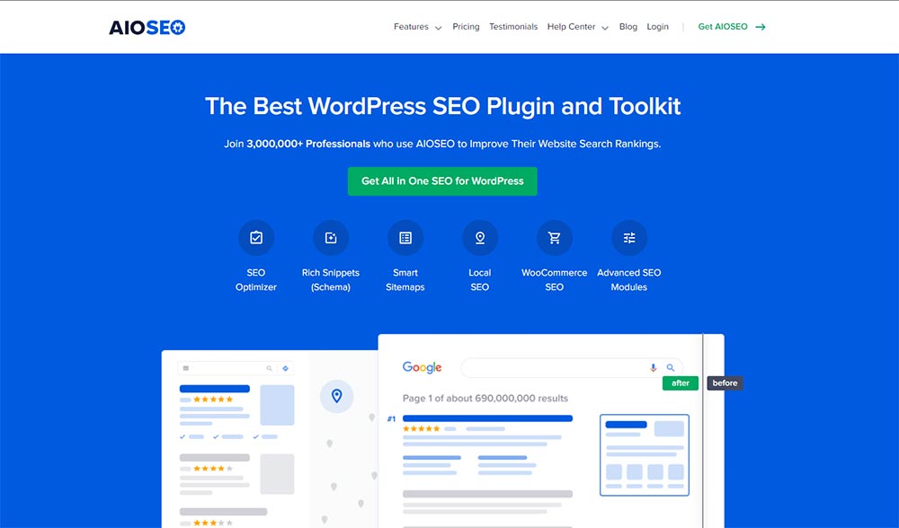 افزونه All in One SEO