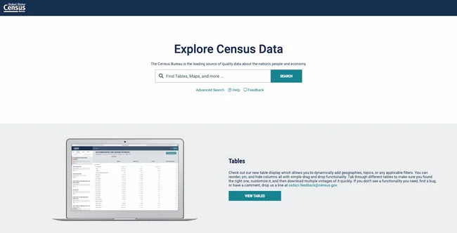 ابزار Census Bureau
