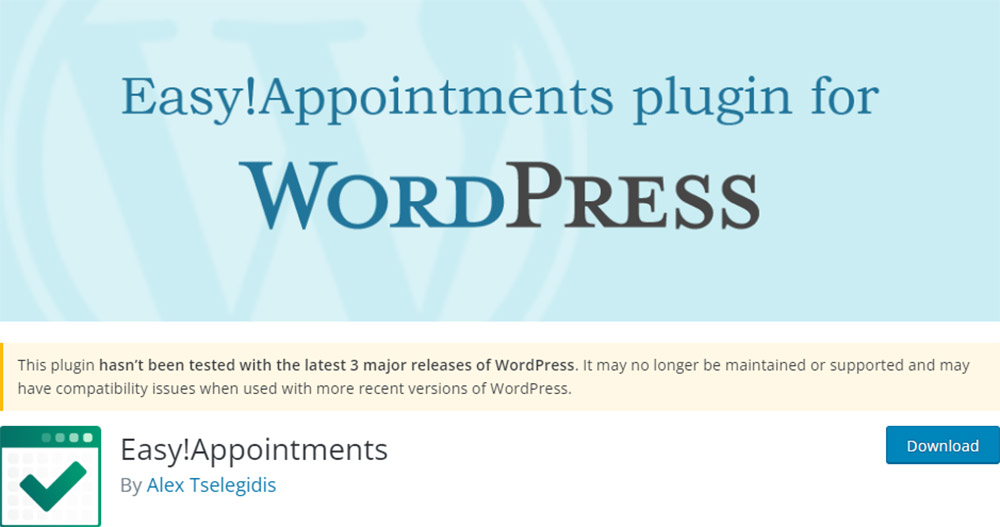 افزونه Easy!Appointments
