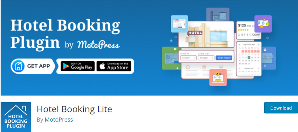 افزونه Hotel Booking Lite