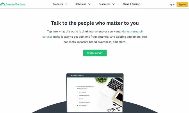 ابزار SurveyMonkey