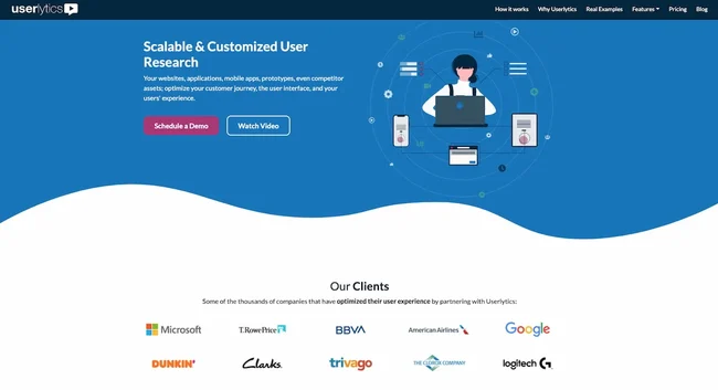 ابزار Userlytics