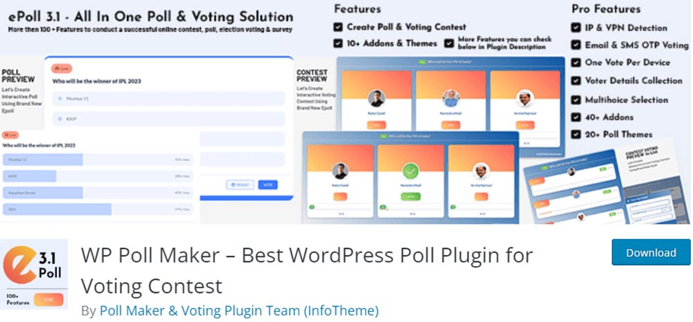 افزونه WP Poll Maker
