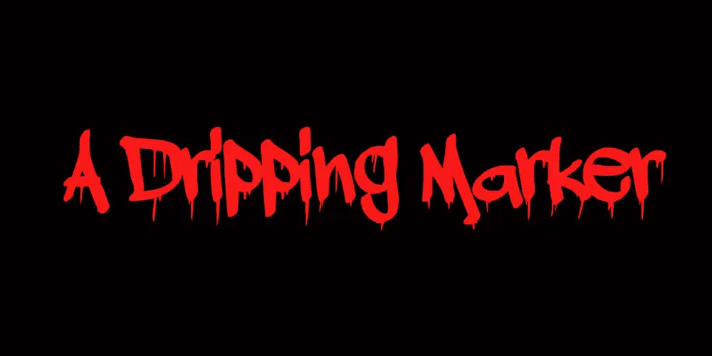 Dripping Marker