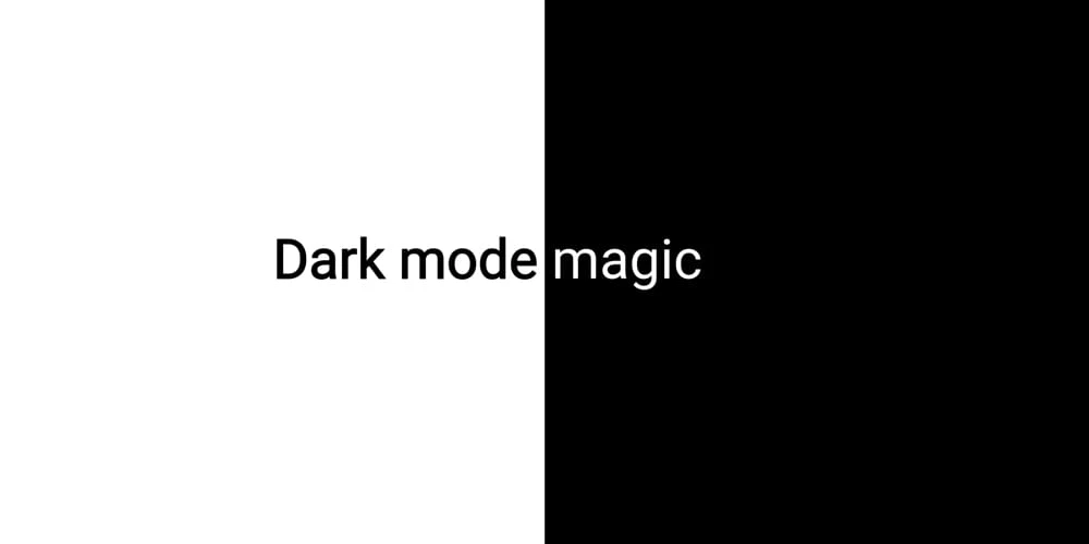 پلاگین Dark Mode Magic