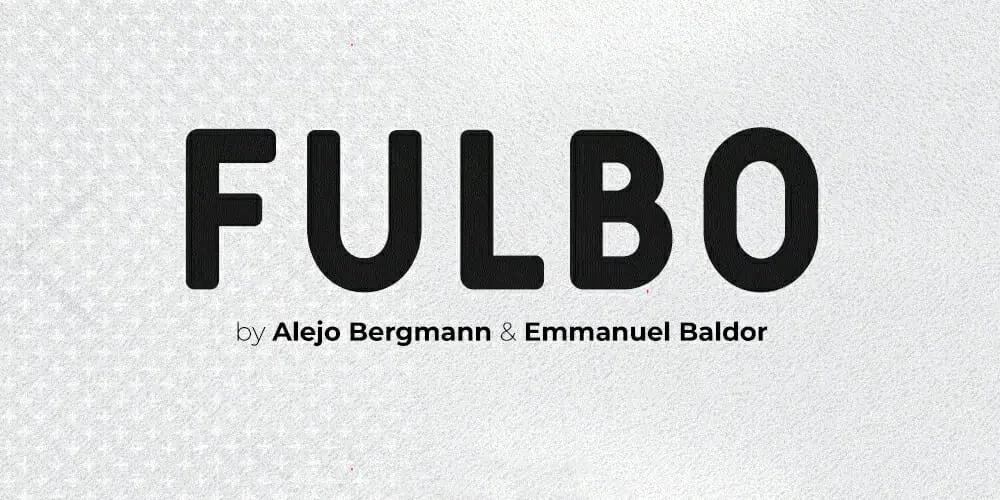 فونت Fulbo