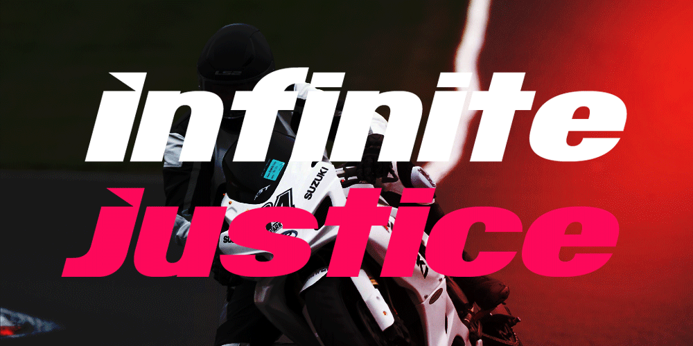 فونت Infinite Justice