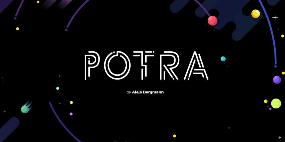 فونت Potra
