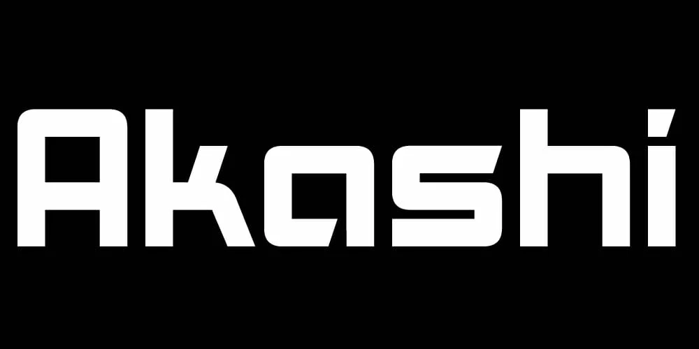 فونت Akashi