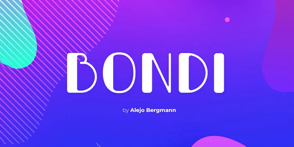 فونت Bondi