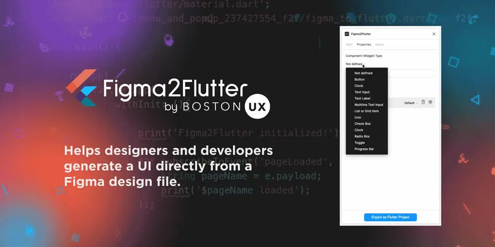 پلاگین فیگما Figma2Flutter