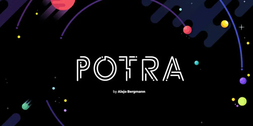 فونت Potra