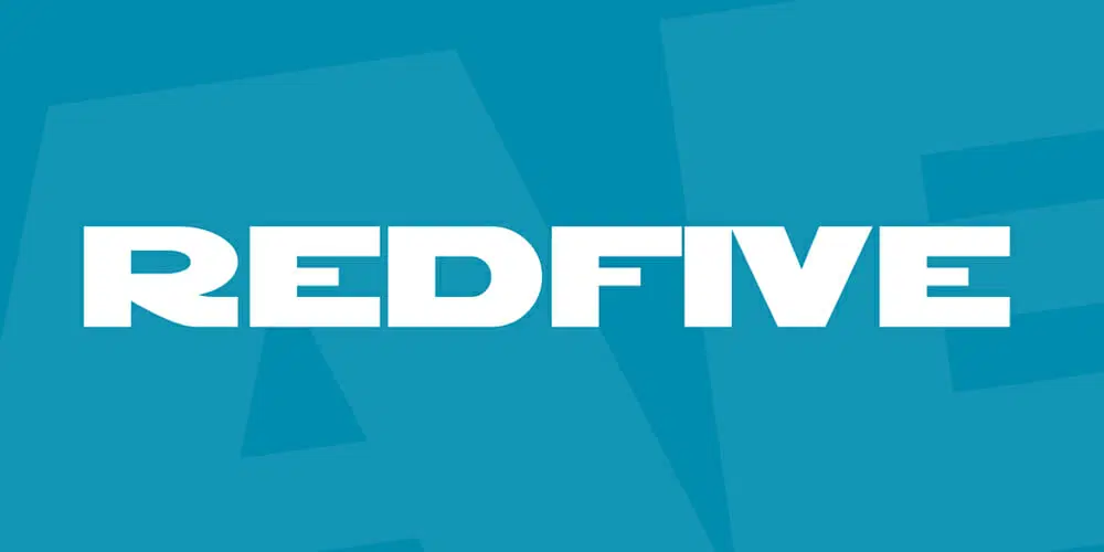 فونت RedFive