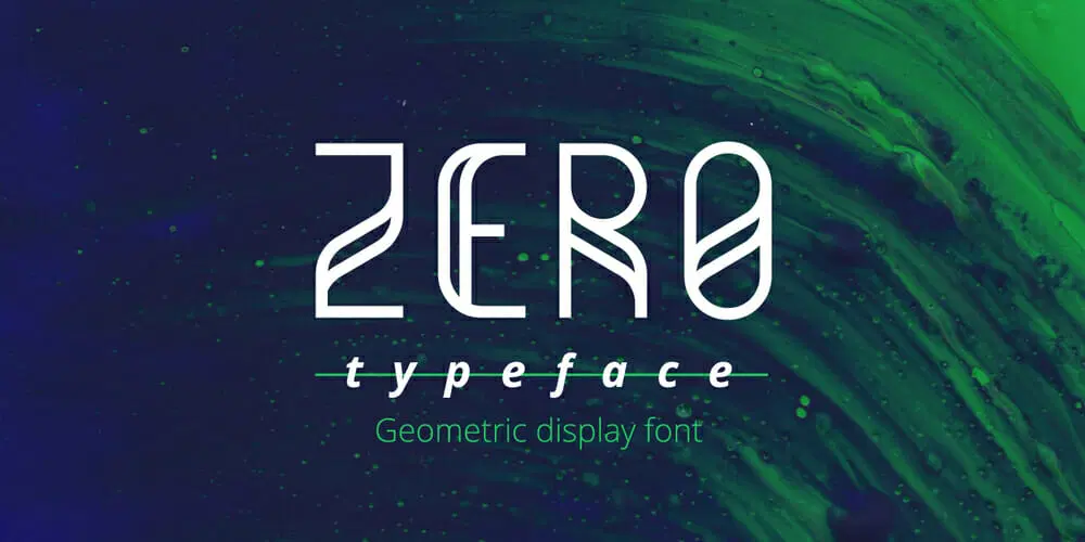 فونت Zero