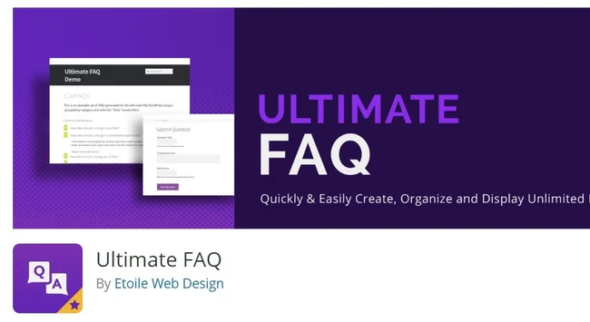 افزونه Ultimate FAQ