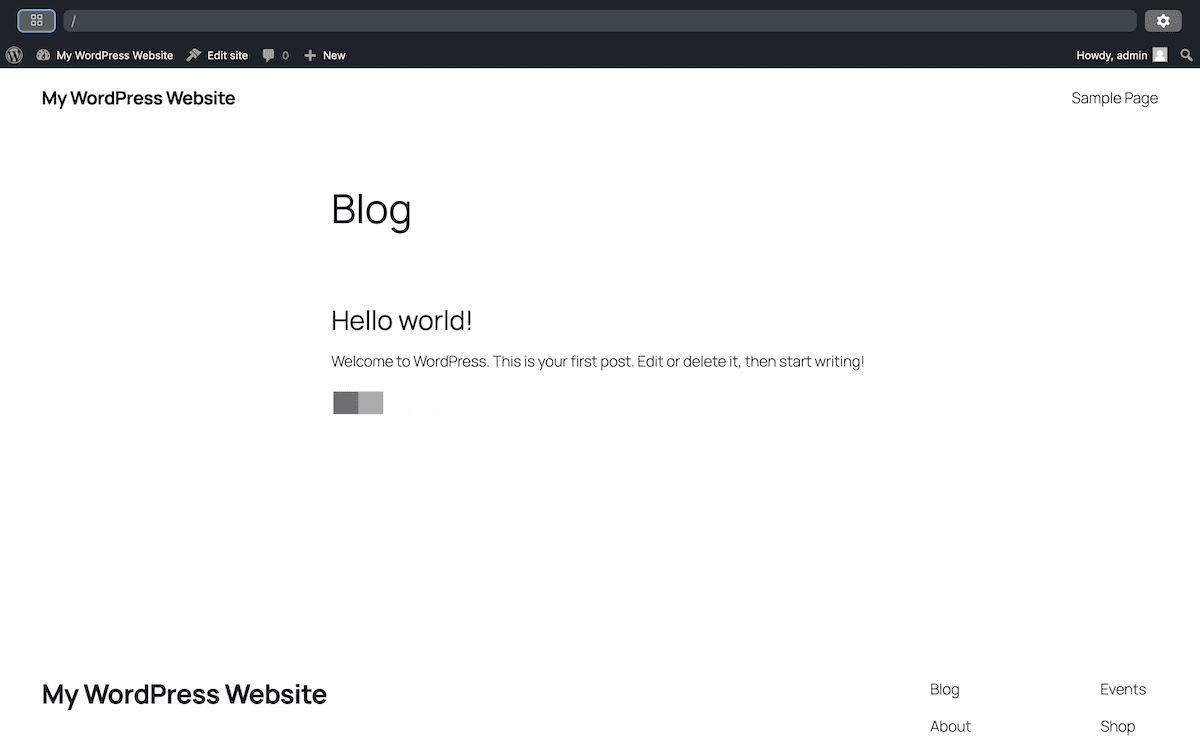 یک نمونهٔ اولیه از WordPress Playground