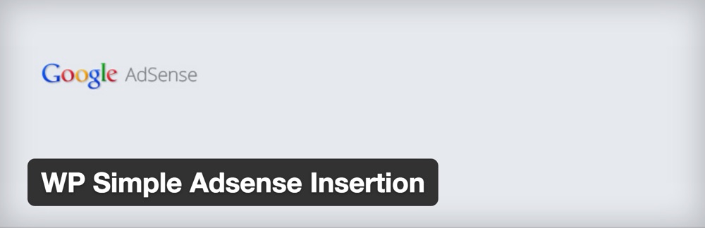 افزونه رایگان WP Simple Adsense Insertion برای وردپرس